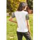 Kadın Beyaz Kolları Payet Detaylı T-Shirt Kadın Beyaz Kolları Payet Detaylı T-Shirt