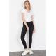 Kadın Siyah Eskitme Efektli Skinny Jeans Kadın Siyah Eskitme Efektli Skinny Jeans