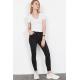 Kadın Siyah Eskitme Efektli Skinny Jeans Kadın Siyah Eskitme Efektli Skinny Jeans